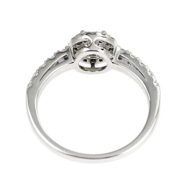 PT950 TOP GRADE DIAMOND RING - 3