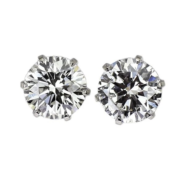 PT900 DIAMOND EARRINGS: Pt900 Diamond Earrings Brand: None Type/Style: piercing Material: Pt900, Main Stone Natural Color: Pt Size: Length/Width/Diameter 5.0 Accessories: None Accessories Notice: When purchasing pre-owned