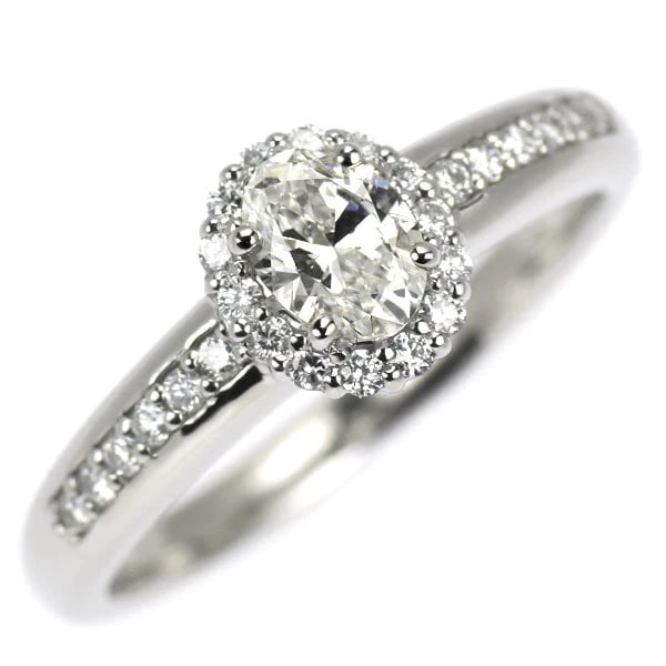 PT950 OVAL DIAMOND RING: Pt950 oval diamond ring Brand: None Type/Style: Ring Material: Pt950, Main Stone Natural Color: None Size: 5.25 US Accessories: None Accessories Notice: When purchasing pre-owned goods, please refer