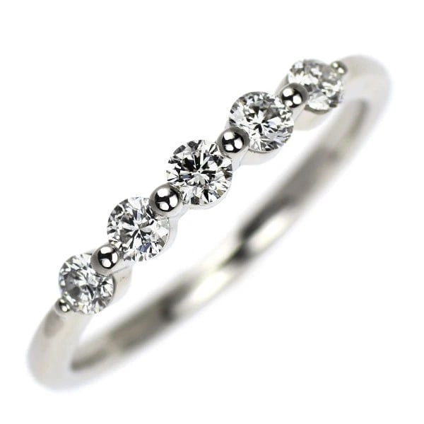 PT950 DIAMOND RING: Pt950 diamond ring Brand: None Type/Style: Ring Material: Pt900, Main Stone Natural Color: None Size: 7.25 US Accessories: None Accessories Notice: When purchasing pre-owned goods, please refer to