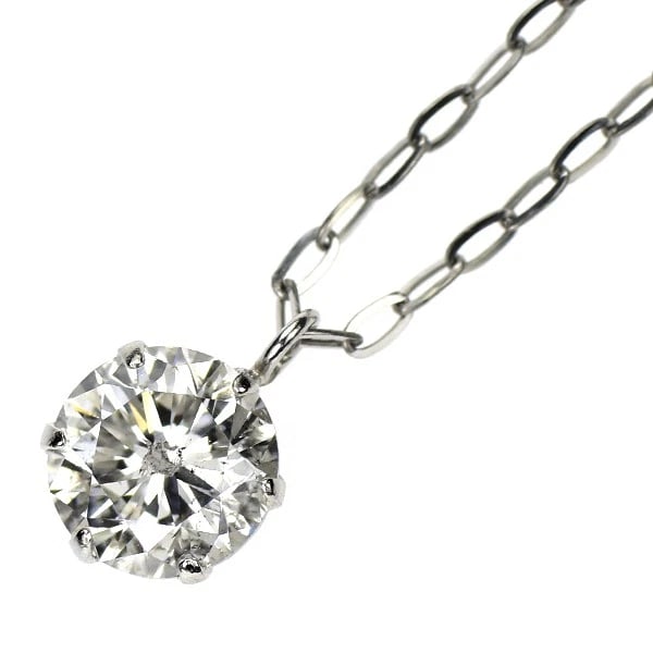 PT900/ PT850 LDH DIAMOND PENDANT NECKLACE: Pt900/ Pt850 LDH Diamond Pendant Necklace Brand: None Type/Style: pendant necklace Material: Pt900/ Pt850, Main Stone Natural Color: Pt Size: Accessories: None Accessories Notice: When pur