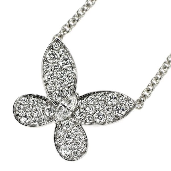 GRAFF K18WG DIAMOND PENDANT NECKLACE: GRAFF K18WG Diamond Pendant Necklace Brand: graphs Type/Style: pendant necklace Material: K18WG, Main Stone Natural Color: WG Size: Chain Length 47 Accessories: None Accessories Notice: When