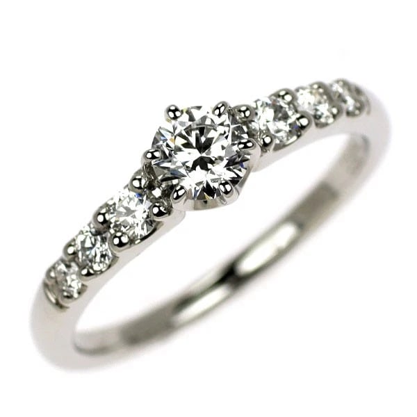 FOULASON PT950 DIAMOND RING: Foulason Pt950 Diamond Ring Brand: None Type/Style: Ring Material: Pt950, Main Stone Natural Color: None Size: 4.75 - 5 US Accessories: None Accessories Notice: When purchasing pre-owned goods,