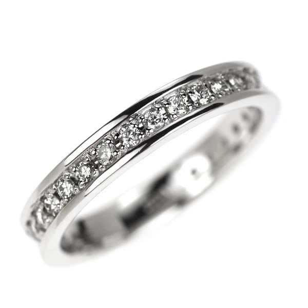 PT950 DIAMOND RING: Pt950 diamond ring Brand: None Type/Style: Ring Material: Pt900, Main Stone Natural Color: None Size: 5.5 - 5.75 US Accessories: None Accessories Notice: When purchasing pre-owned goods, please refer