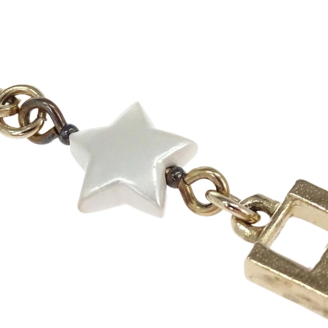 CHANEL DANGLE PIERCED EARRINGS - 2