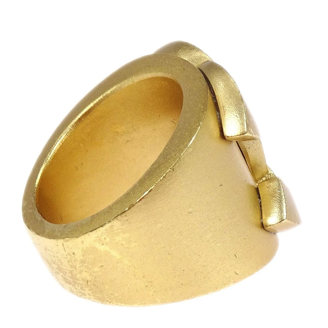 CHANEL RING GOLD - 2