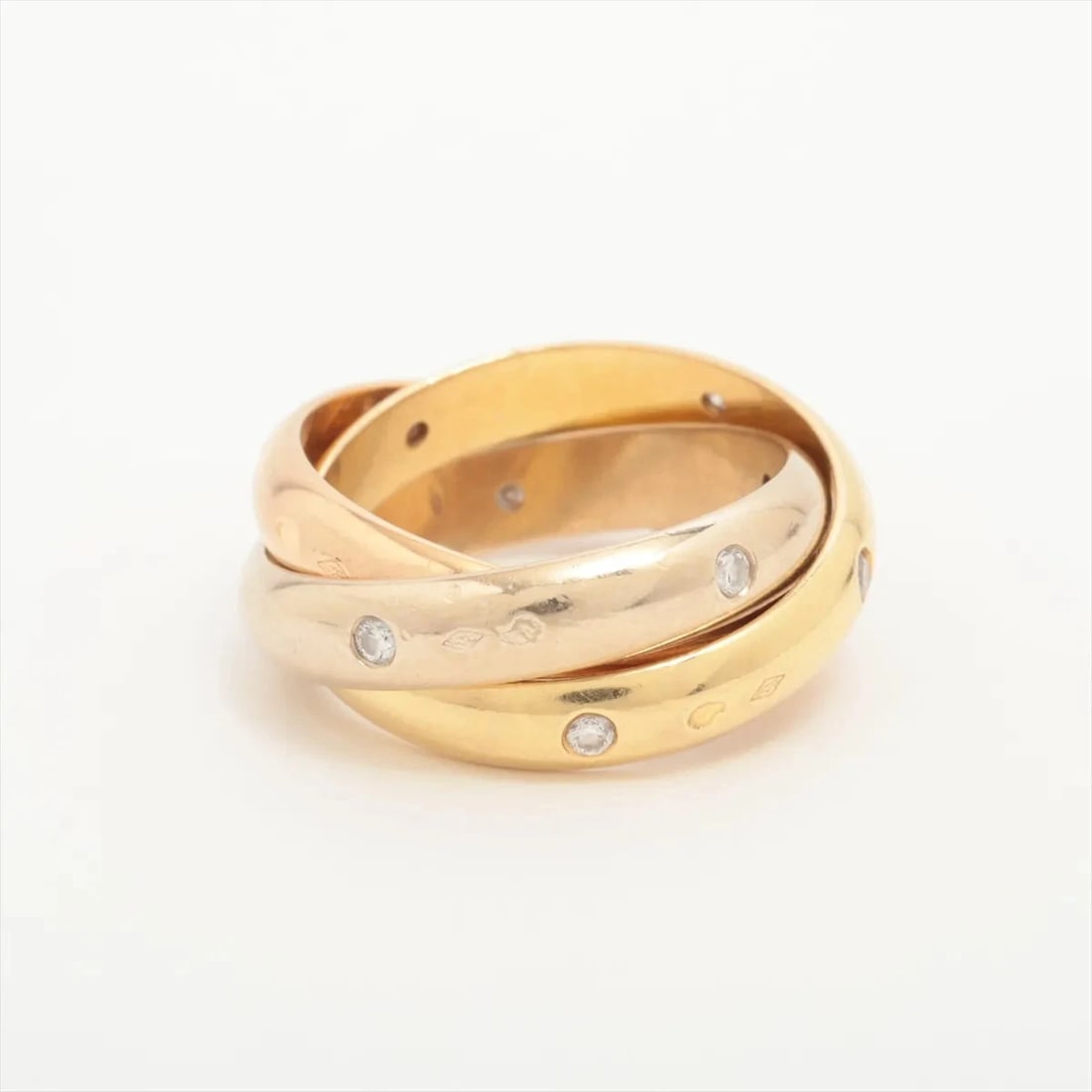 CARTIER TRINITY DIAMOND RING 750 - 2