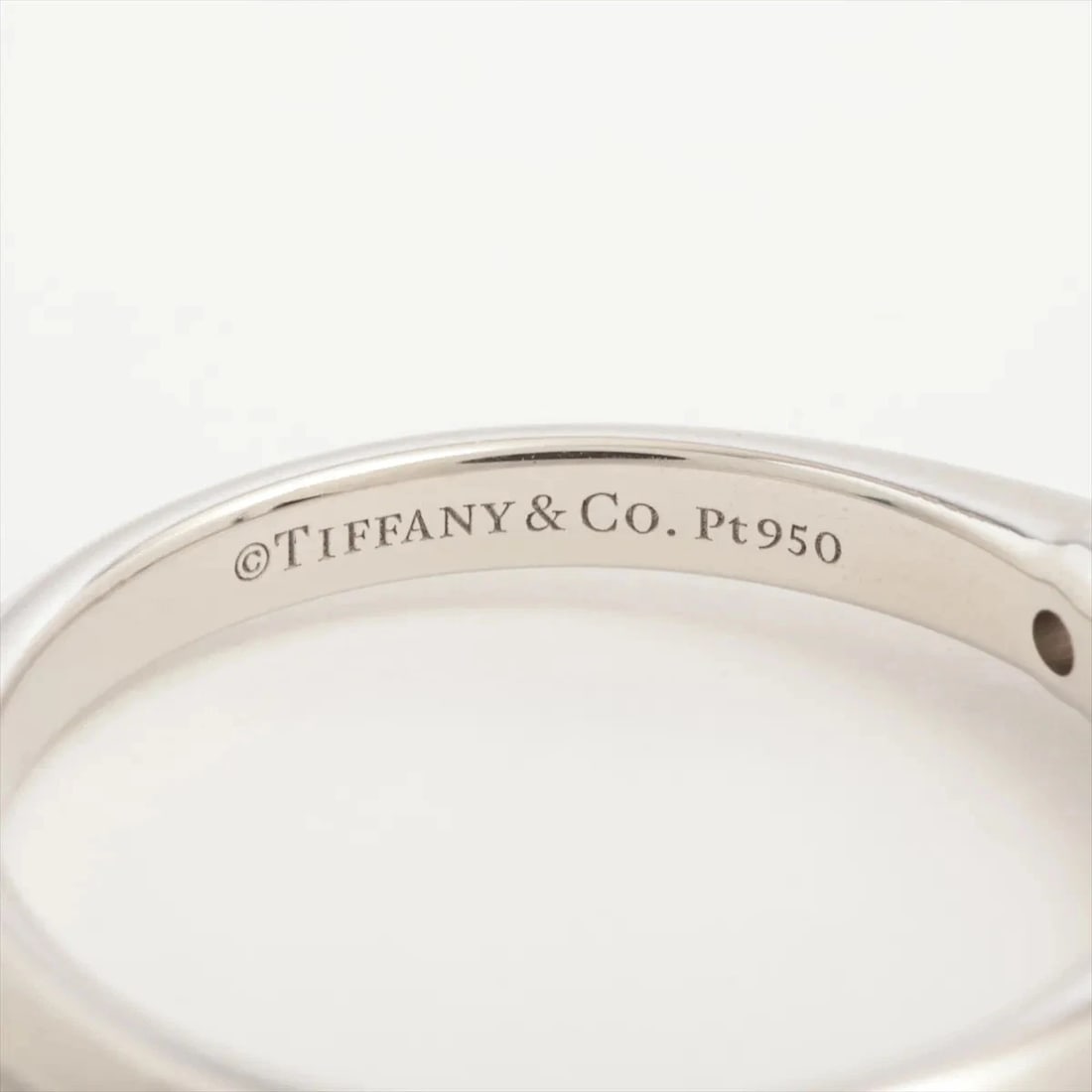 TIFFANY SOLITAIRE DIAMOND RING PT950 - 2