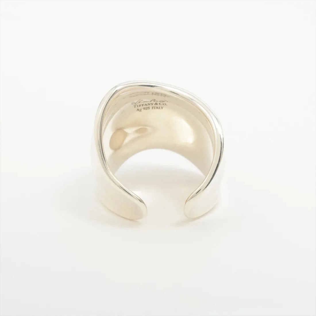 TIFFANY BONE RING 925 SILVER - 2
