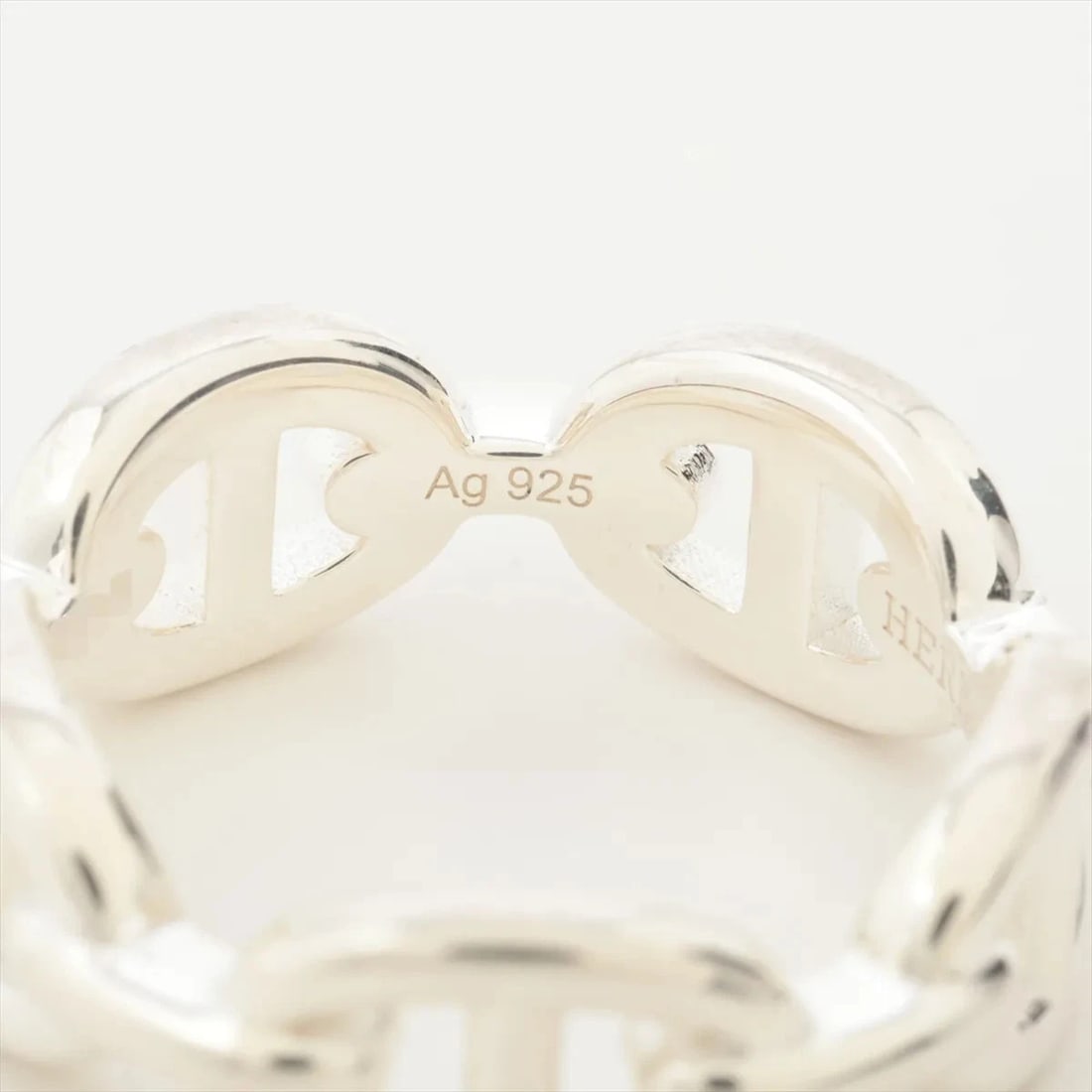 HERMES RING SILVER - 2