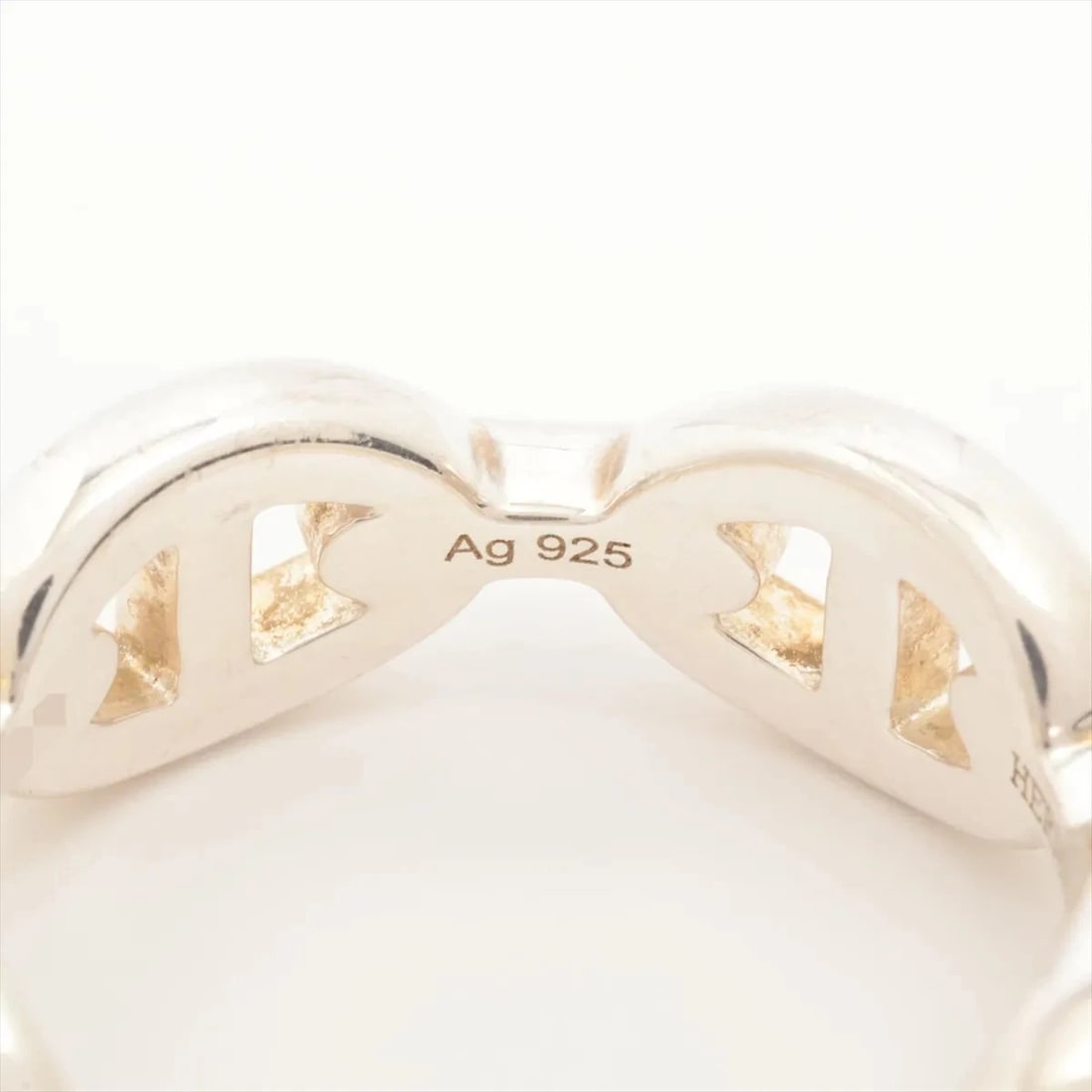HERMES RING SILVER - 2