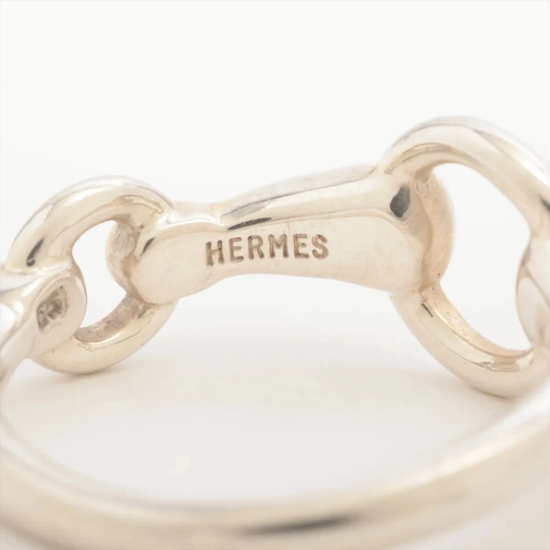 HERMES HORSEBIT RING 925 SILVER - 3