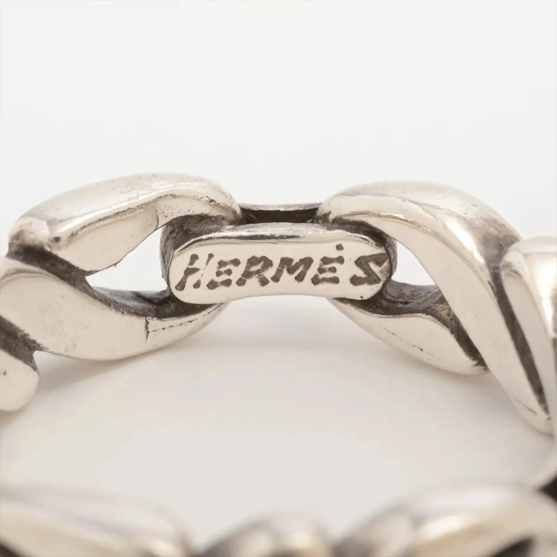 HERMES UNKNOWN MODEL RING 925 SILVER - 3