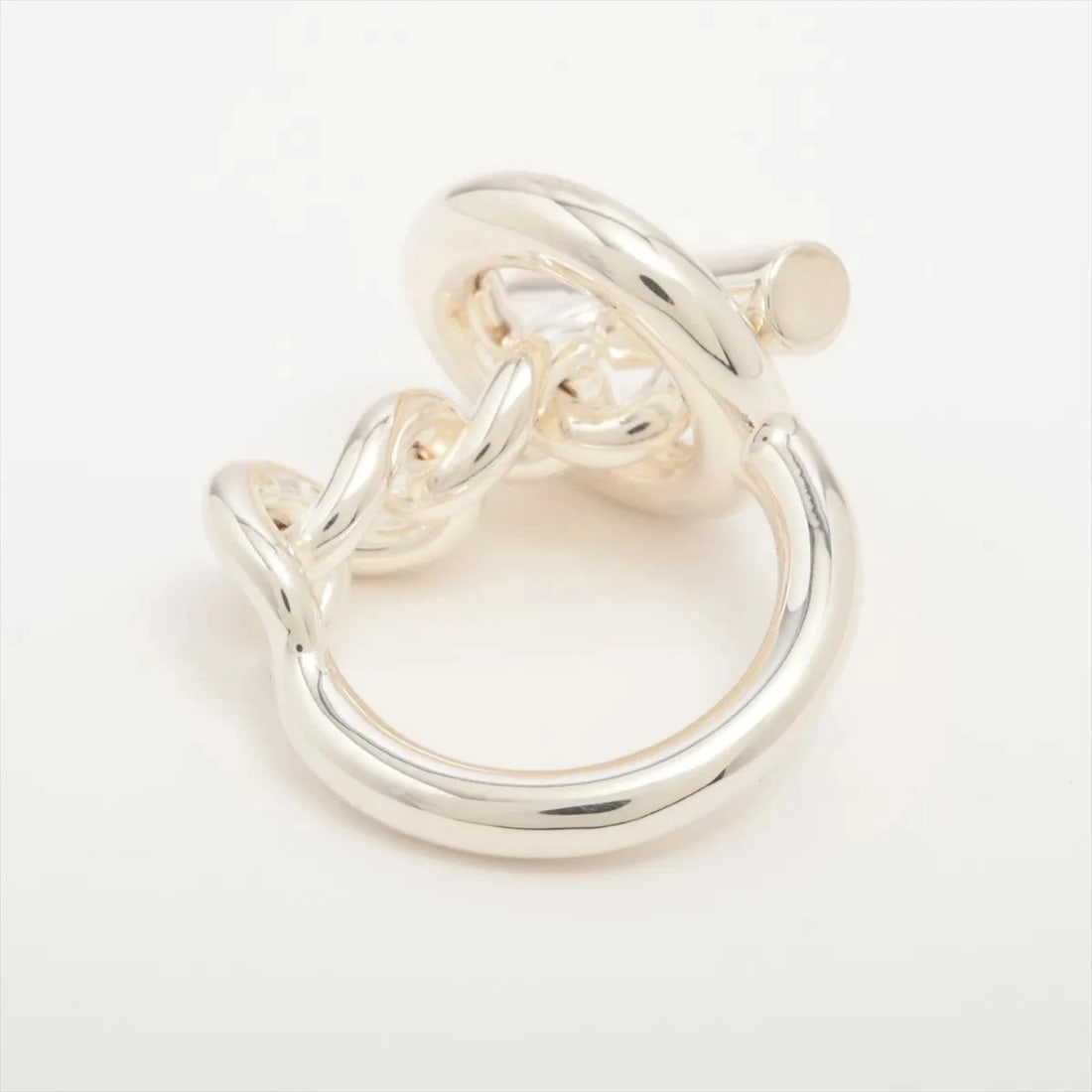 HERMES CROISET RING 925 SILVER - 2