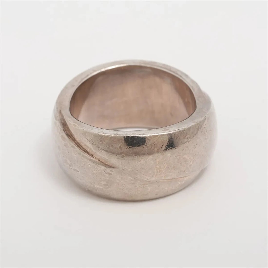HERMES CROSS RING 925 SILVER - 2
