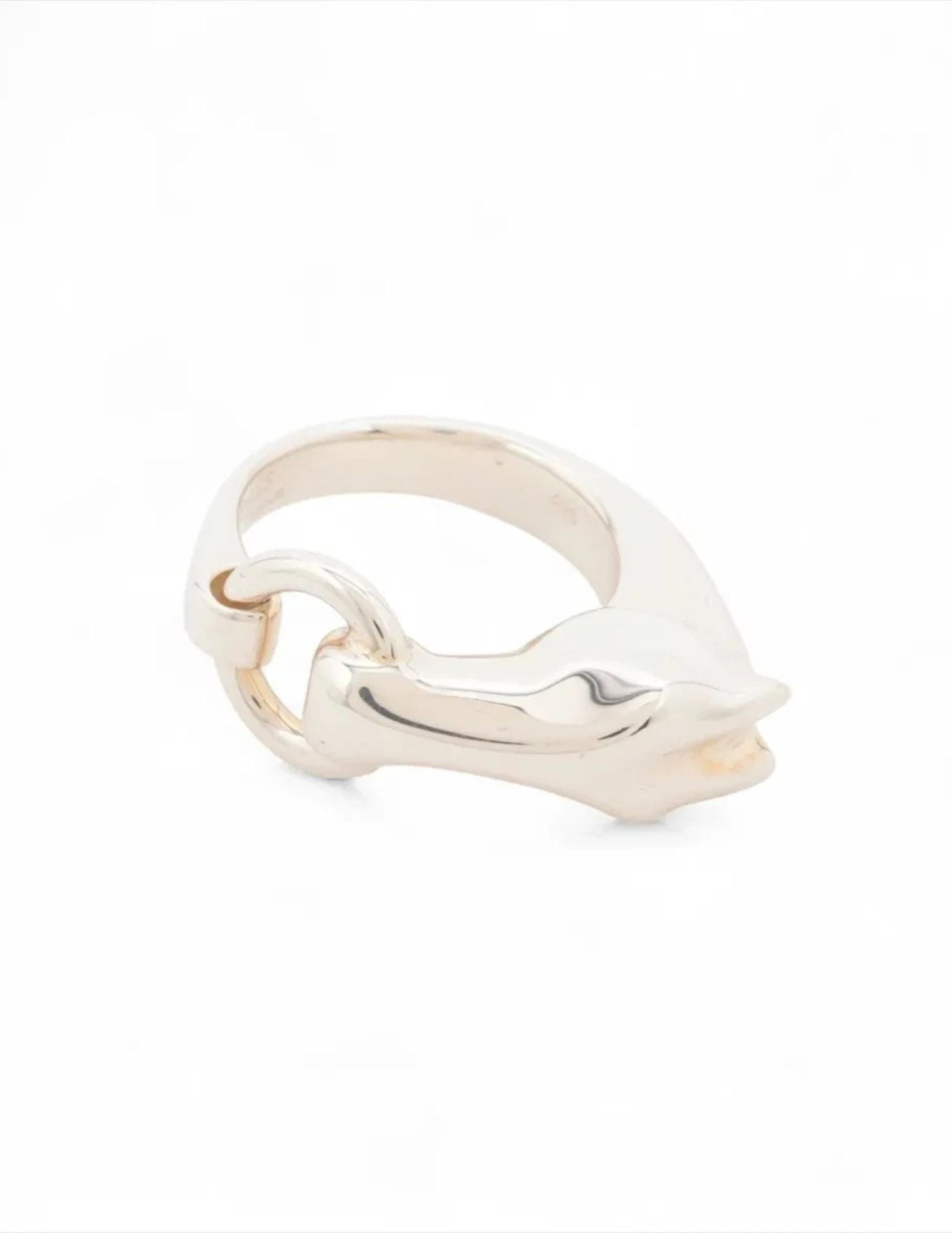 HERMES GALOP RING 925 SILVER - 2