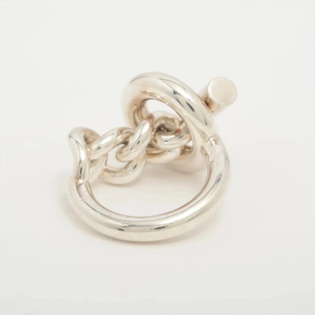 HERMES CROISET RING 925 SILVER - 2