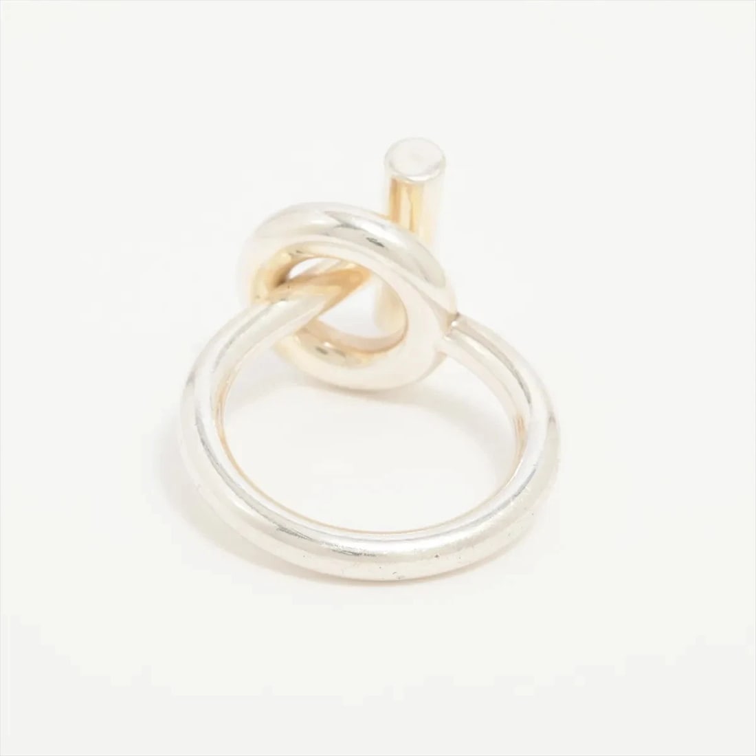 HERMES ECHAPE MM RING 925 SILVER - 2