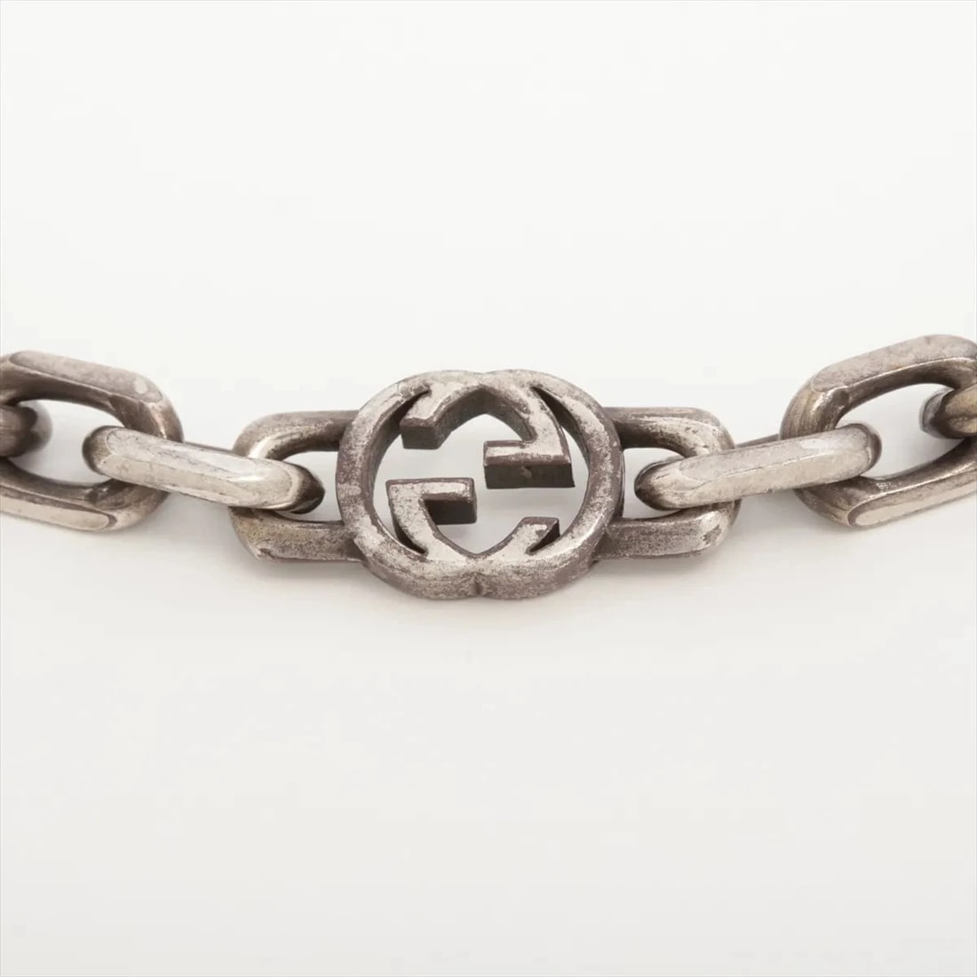 GUCCI INTERLOCKING BRACELET 925 SILVER - 3