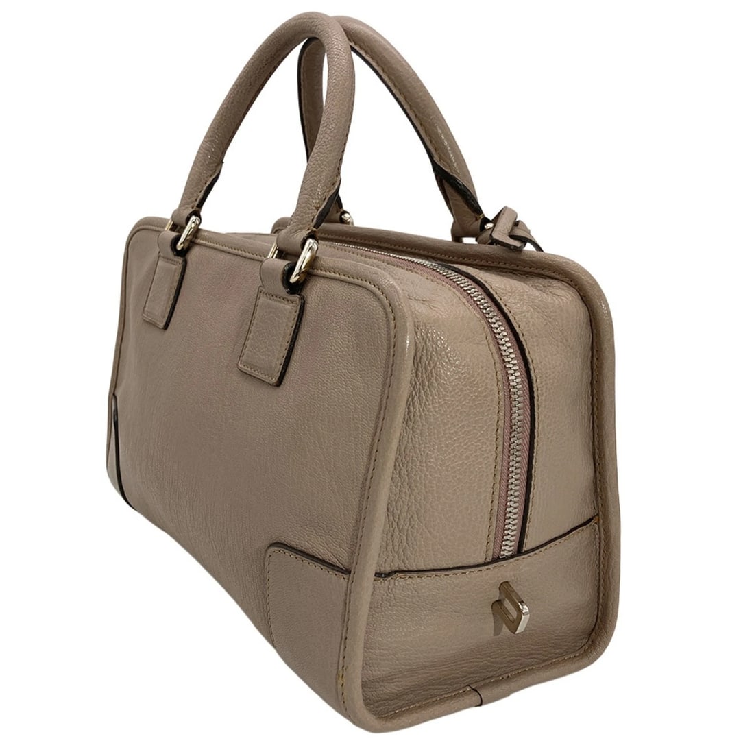 LOEWE 28 HANDBAG, LEATHER, SILVER HARDWARE - 4