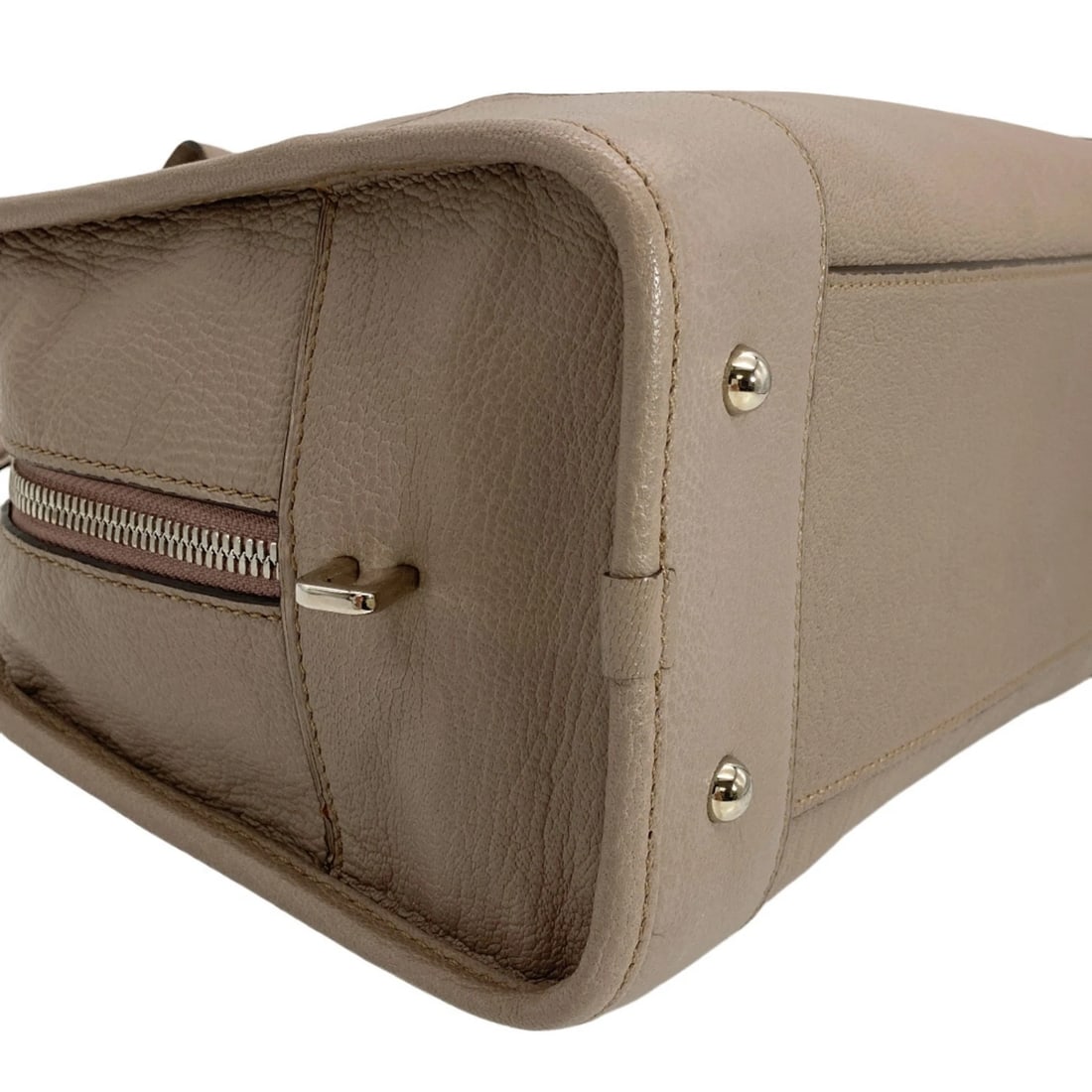LOEWE 28 HANDBAG, LEATHER, SILVER HARDWARE - 6