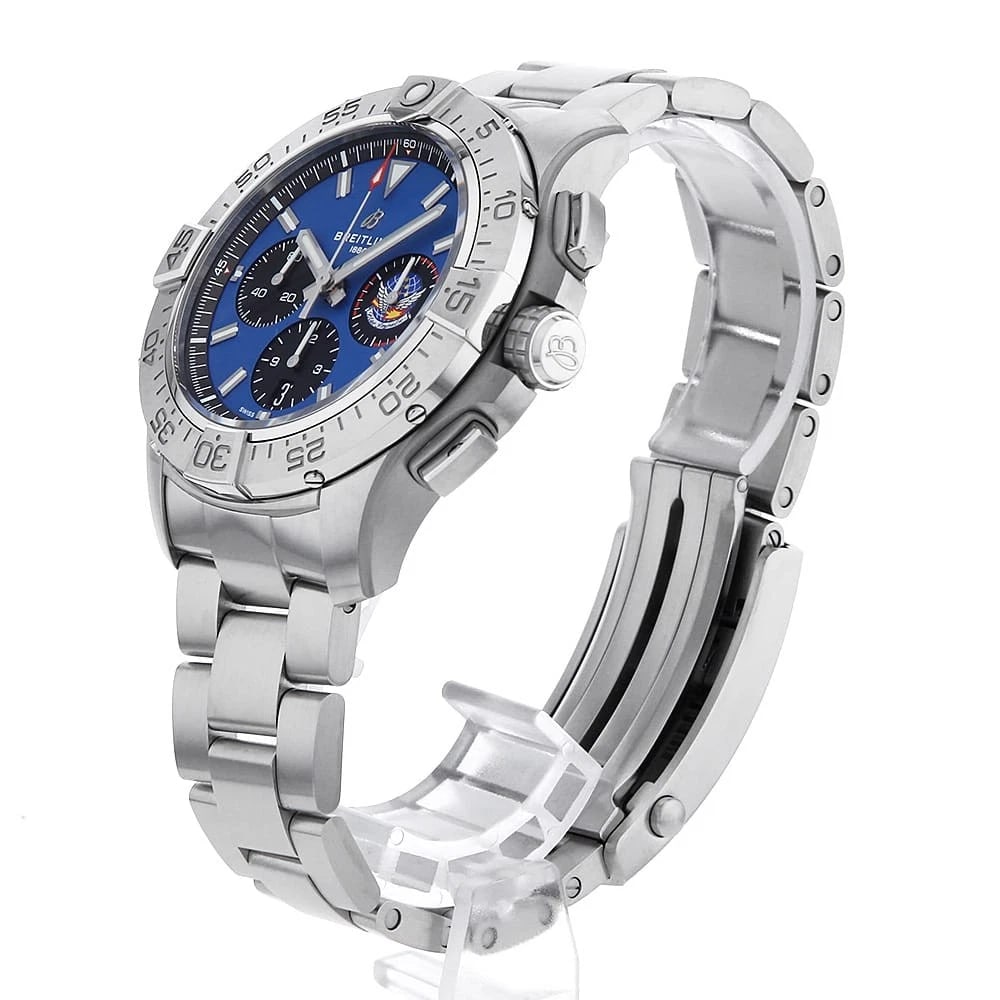 BREITLING AVENGER CHRONOGRAPH BLUE WATCH - 2