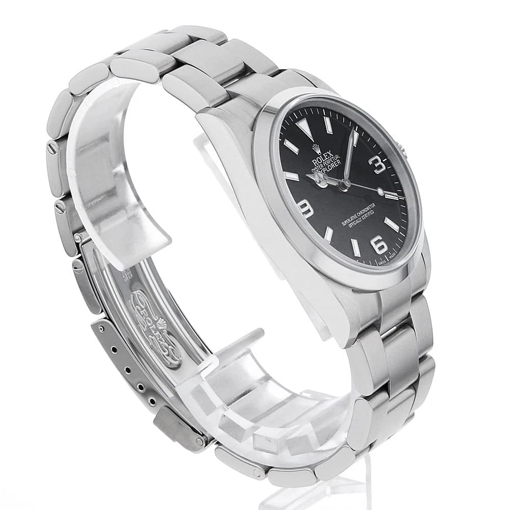 ROLEX EXPLORER BLACK WATCH - 3