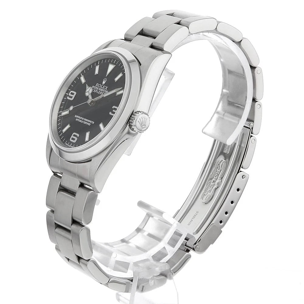 ROLEX EXPLORER BLACK WATCH - 2