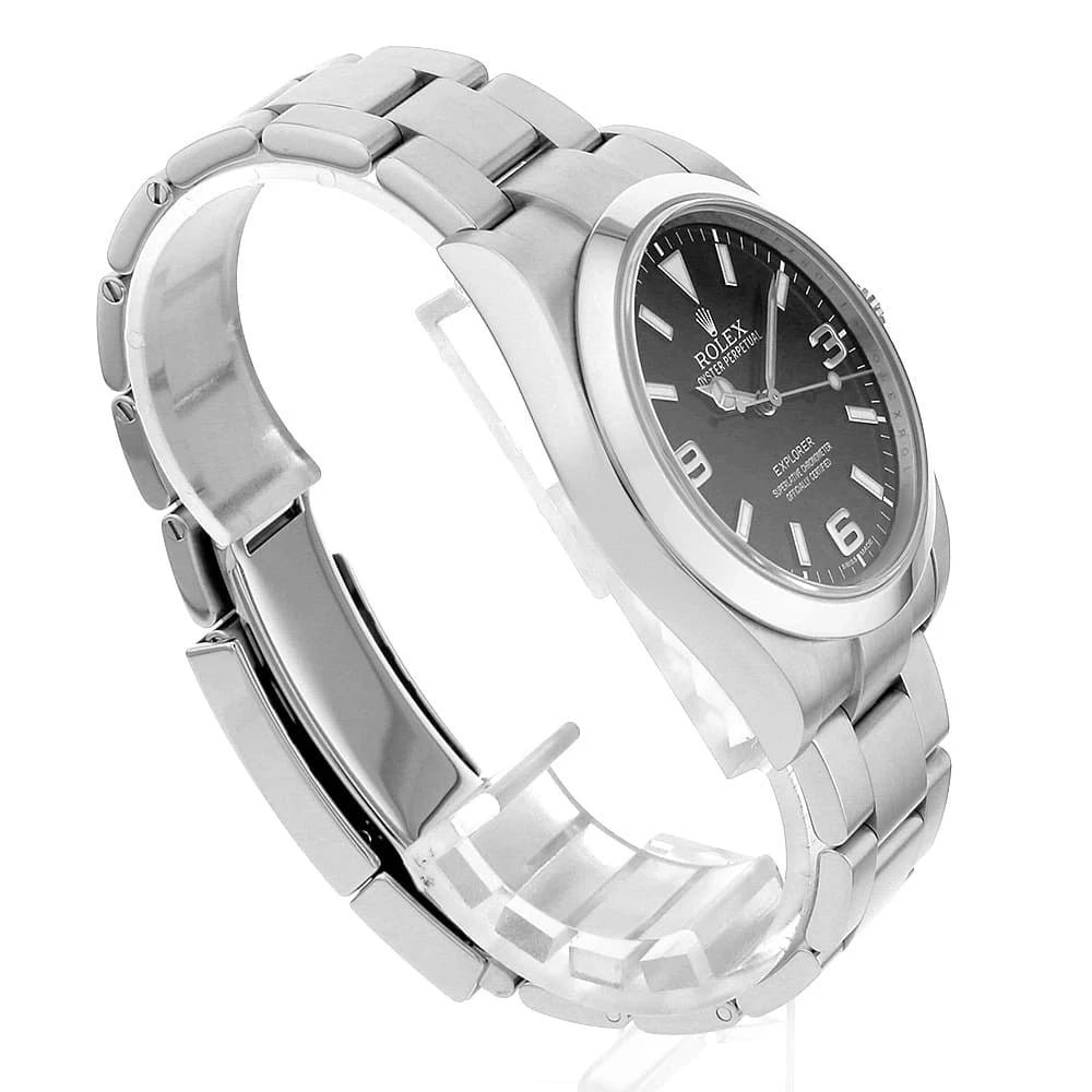 ROLEX EXPLORER BLACK WATCH - 3