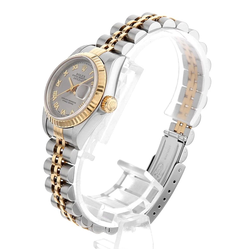 ROLEX DATEJUST GRAY WATCH - 2
