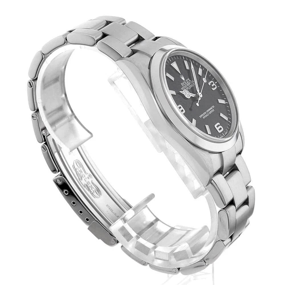 ROLEX EXPLORER BLACK WATCH - 3