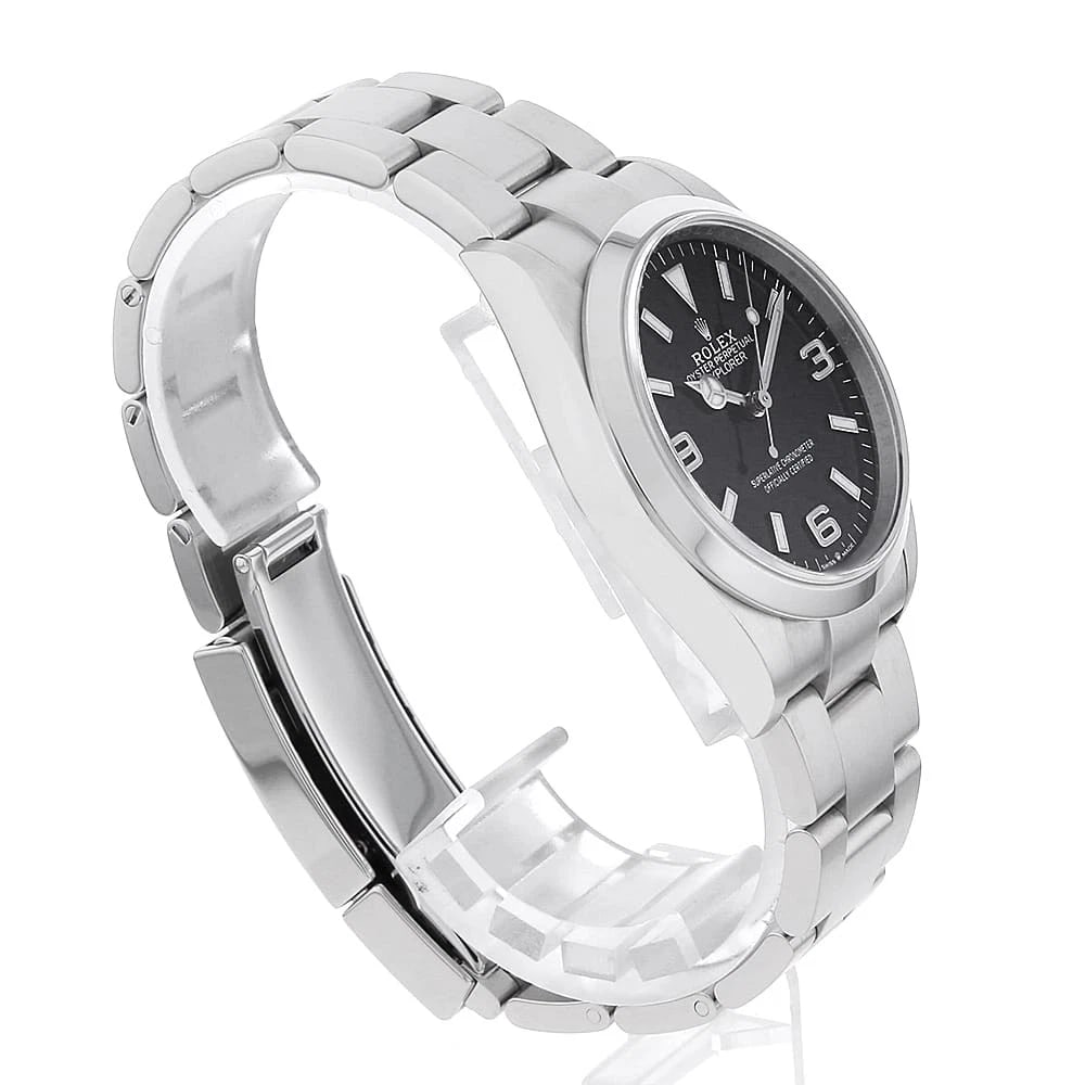 ROLEX EXPLORER BLACK WATCH - 3
