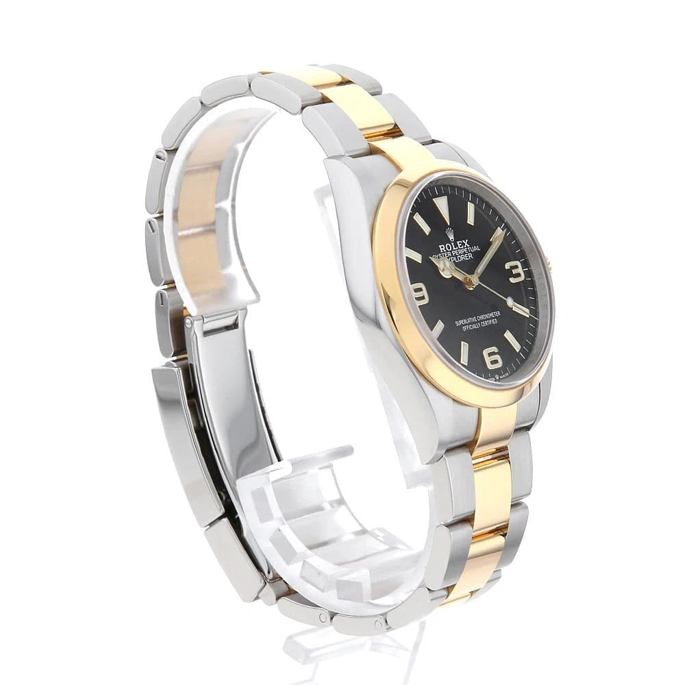 ROLEX EXPLORER BLACK WATCH - 3