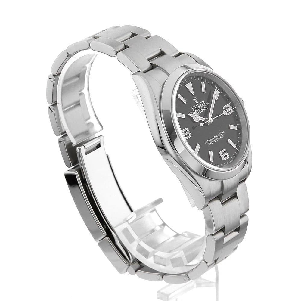 ROLEX EXPLORER BLACK WATCH - 3