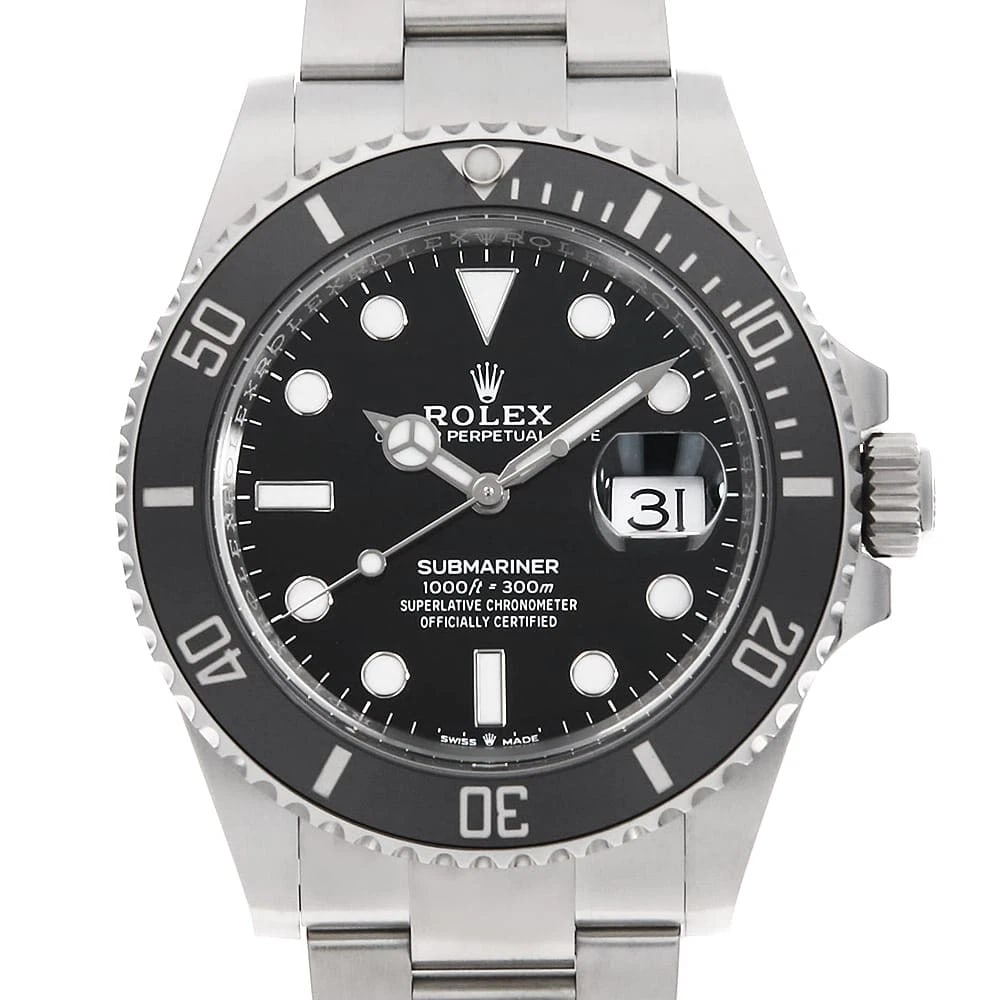 ROLEX SUBMARINER DATE BLACK WATCH: ROLEX SUBMARINER Date black Watch Brand: ROLEX Type/Style: Wrist watch Material: Band Material Stainless Steel, Case Material Stainless Steel Color: Dial Color Black Size: Case:W41mm Circumference of 