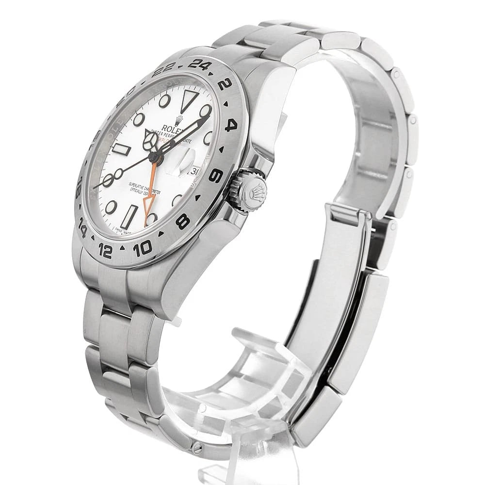 ROLEX EXPLORER WHITE WATCH - 2