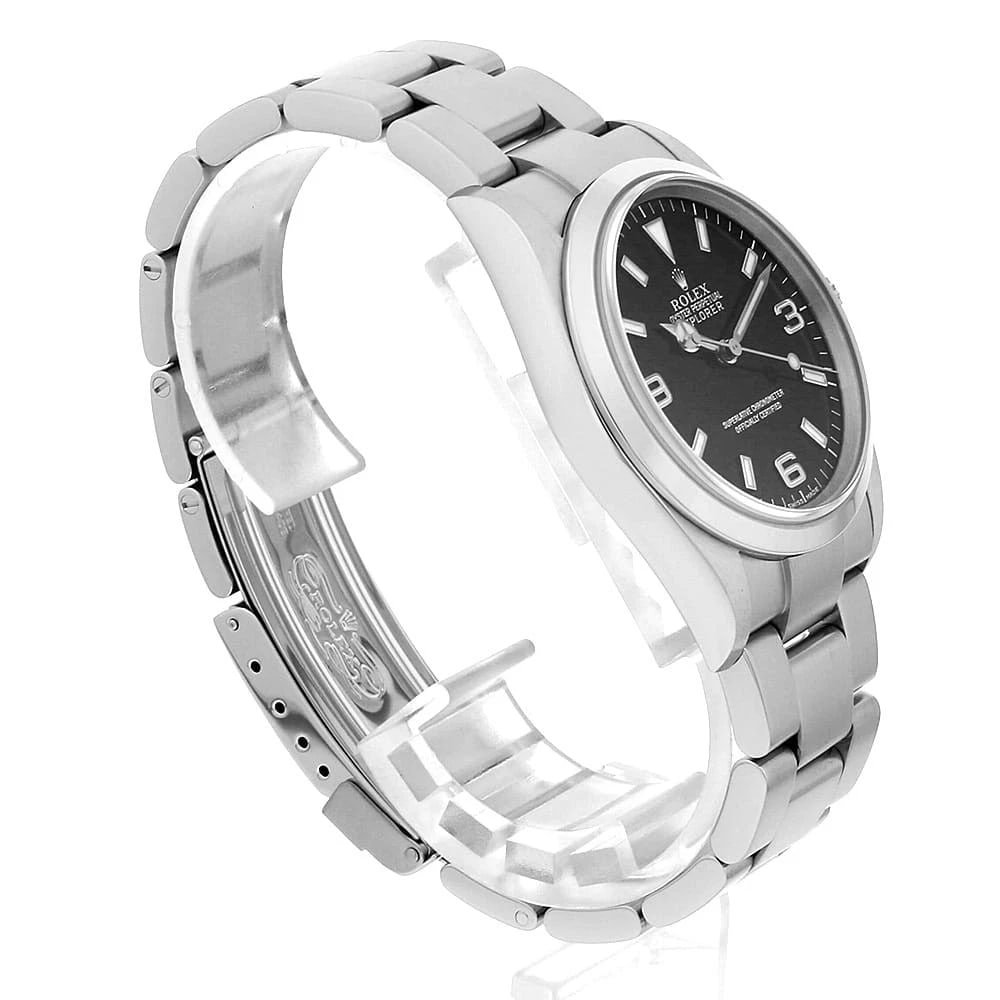 ROLEX EXPLORER BLACK WATCH - 3