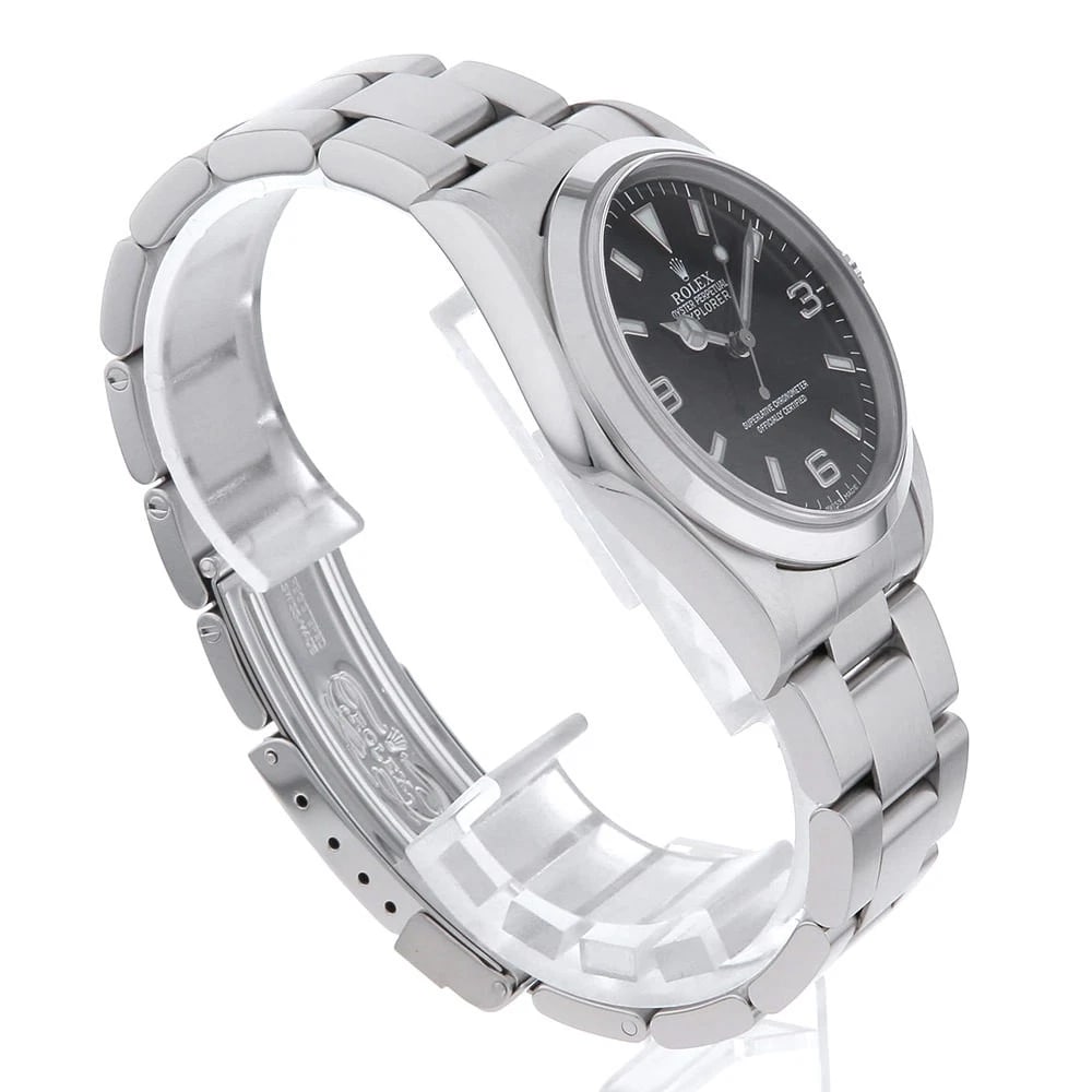 ROLEX EXPLORER BLACK WATCH - 3