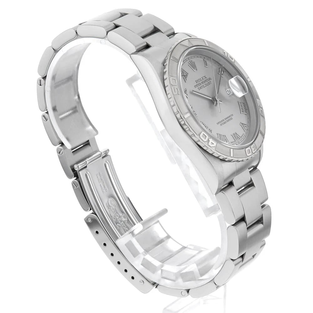 ROLEX DATEJUST THUNDERBIRD GRAY WATCH - 3