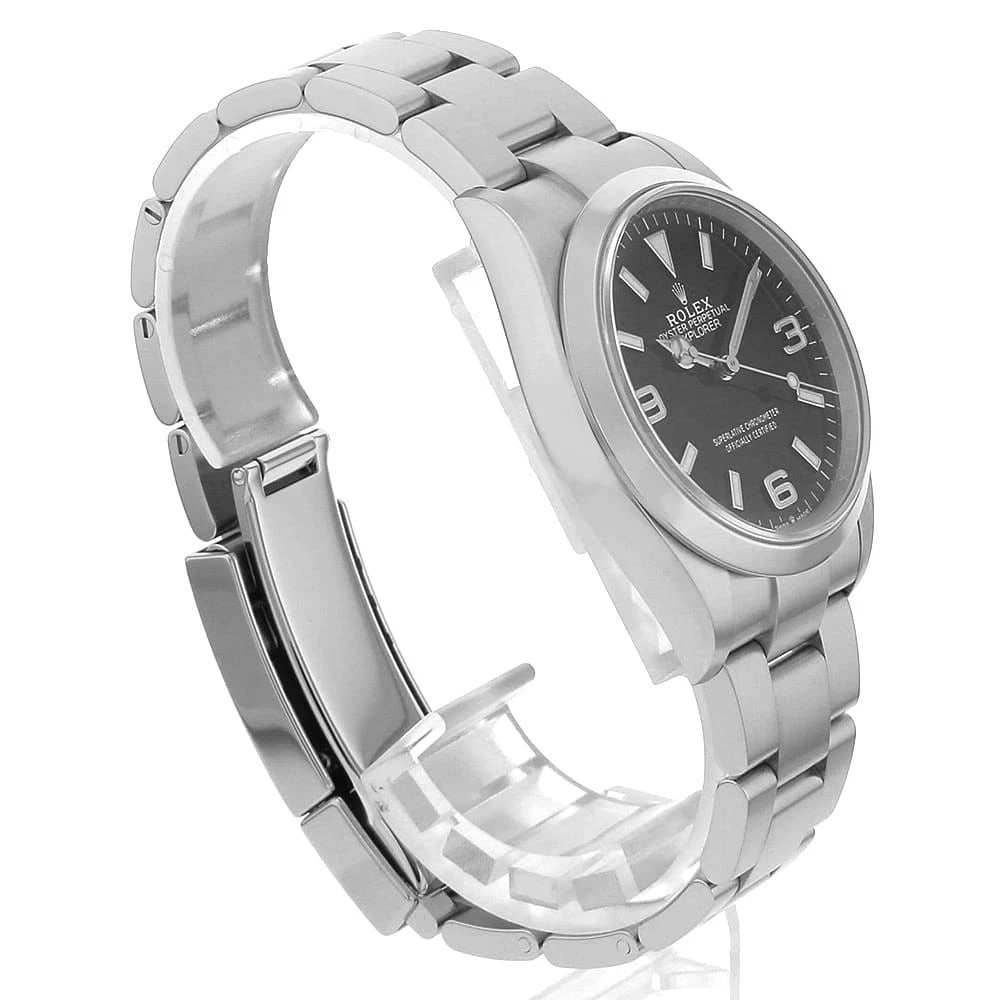 ROLEX EXPLORER BLACK WATCH - 3