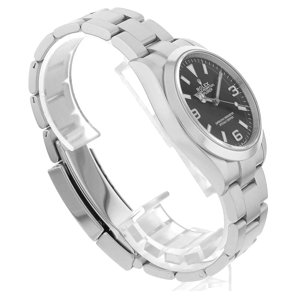 ROLEX EXPLORER BLACK WATCH - 3