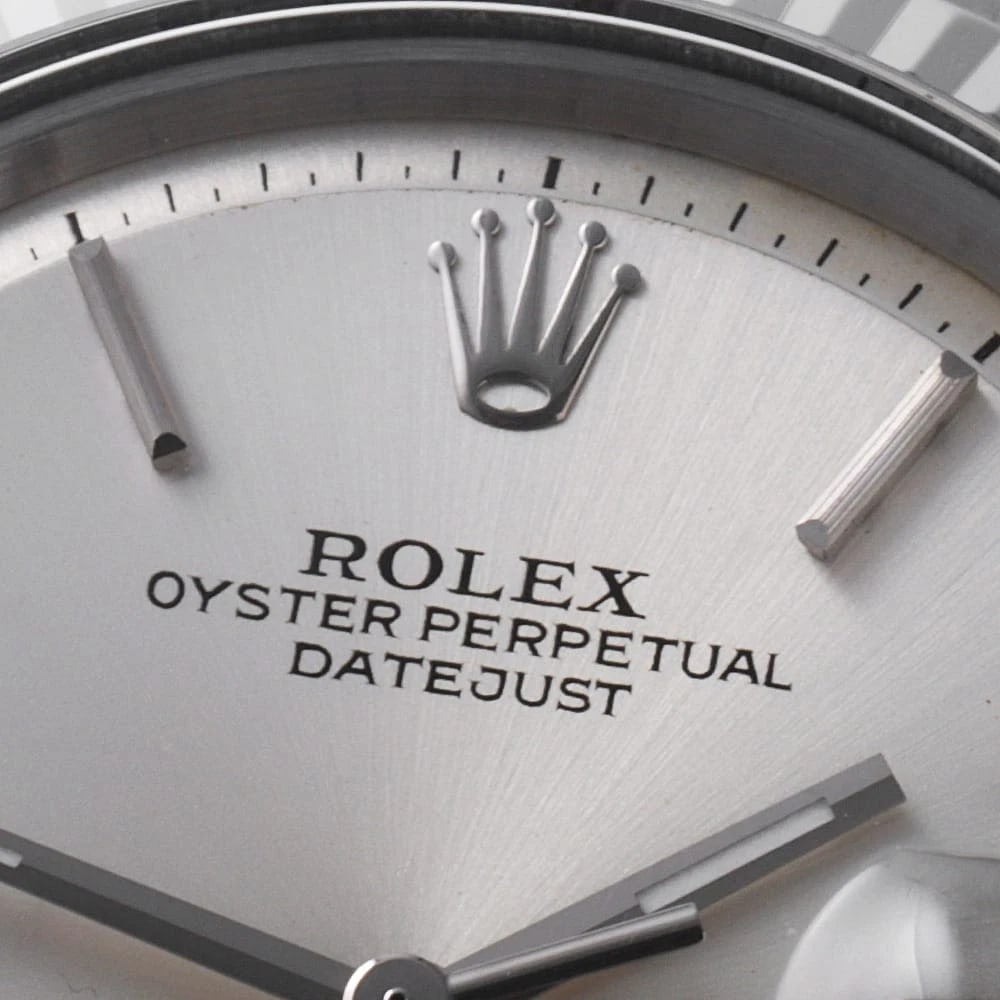 ROLEX DATEJUST SILVER WATCH - 4