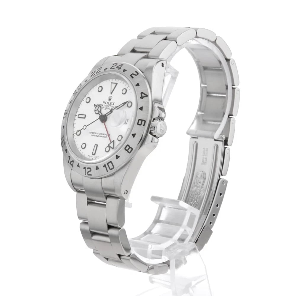 ROLEX EXPLORER WHITE WATCH - 2