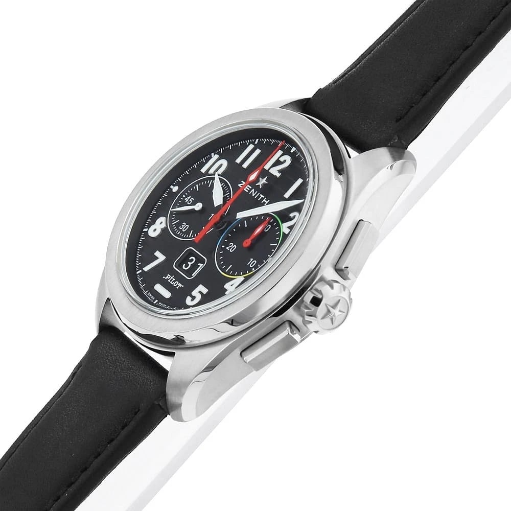 ZENITH PILOT BIG DATE FLYBACK WATCH - 2