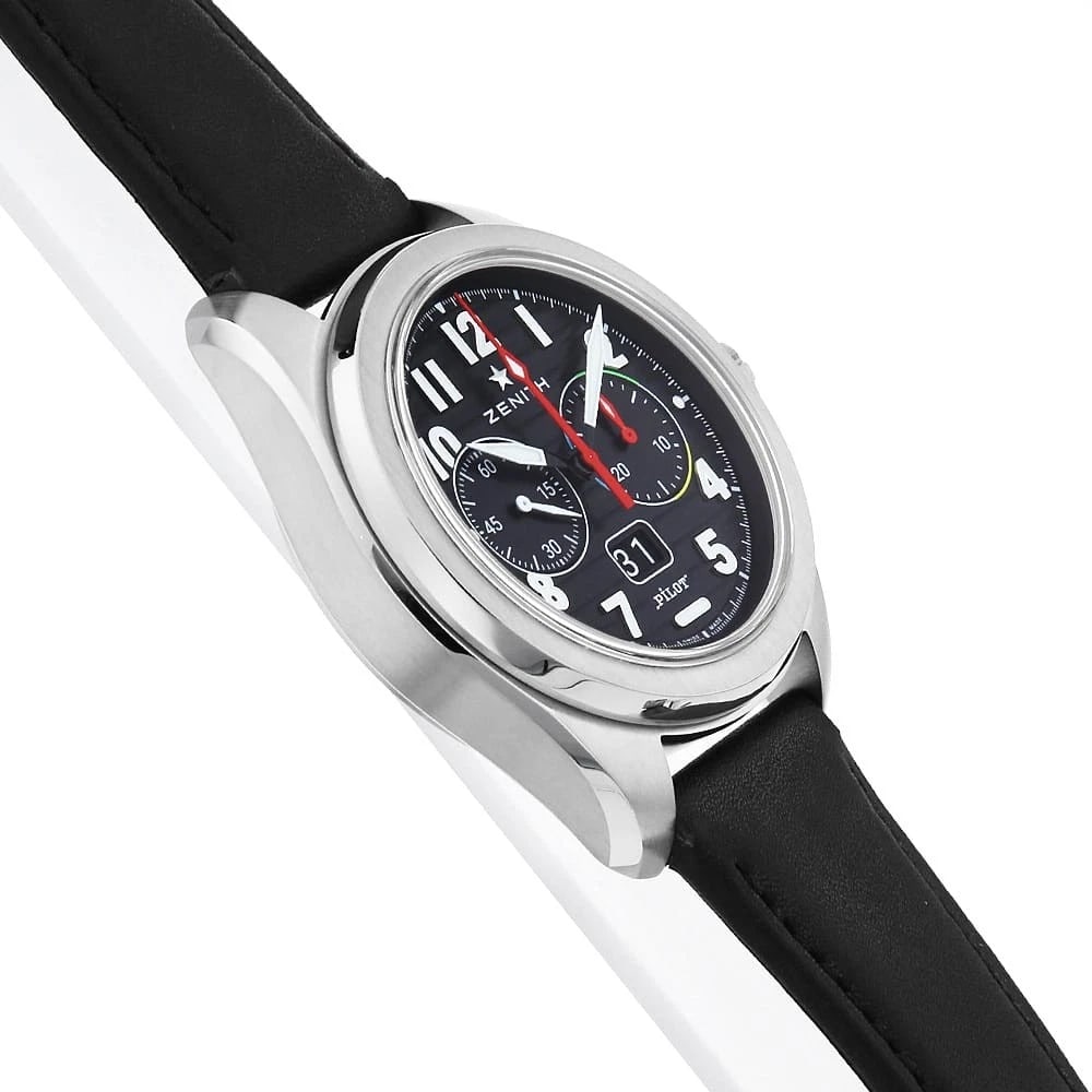 ZENITH PILOT BIG DATE FLYBACK WATCH - 3