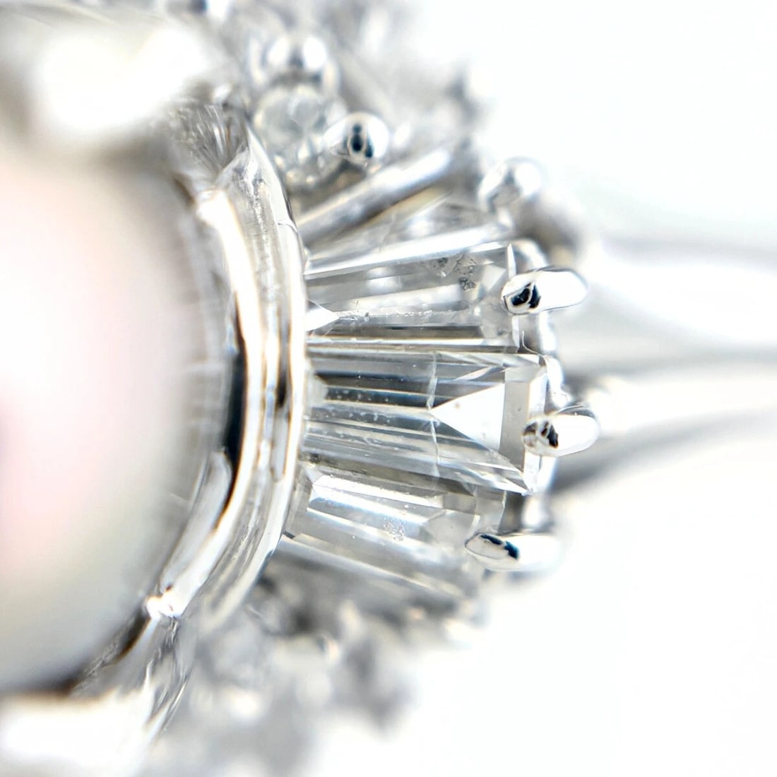 PEARL DESIGN RING PLATINUM - 2