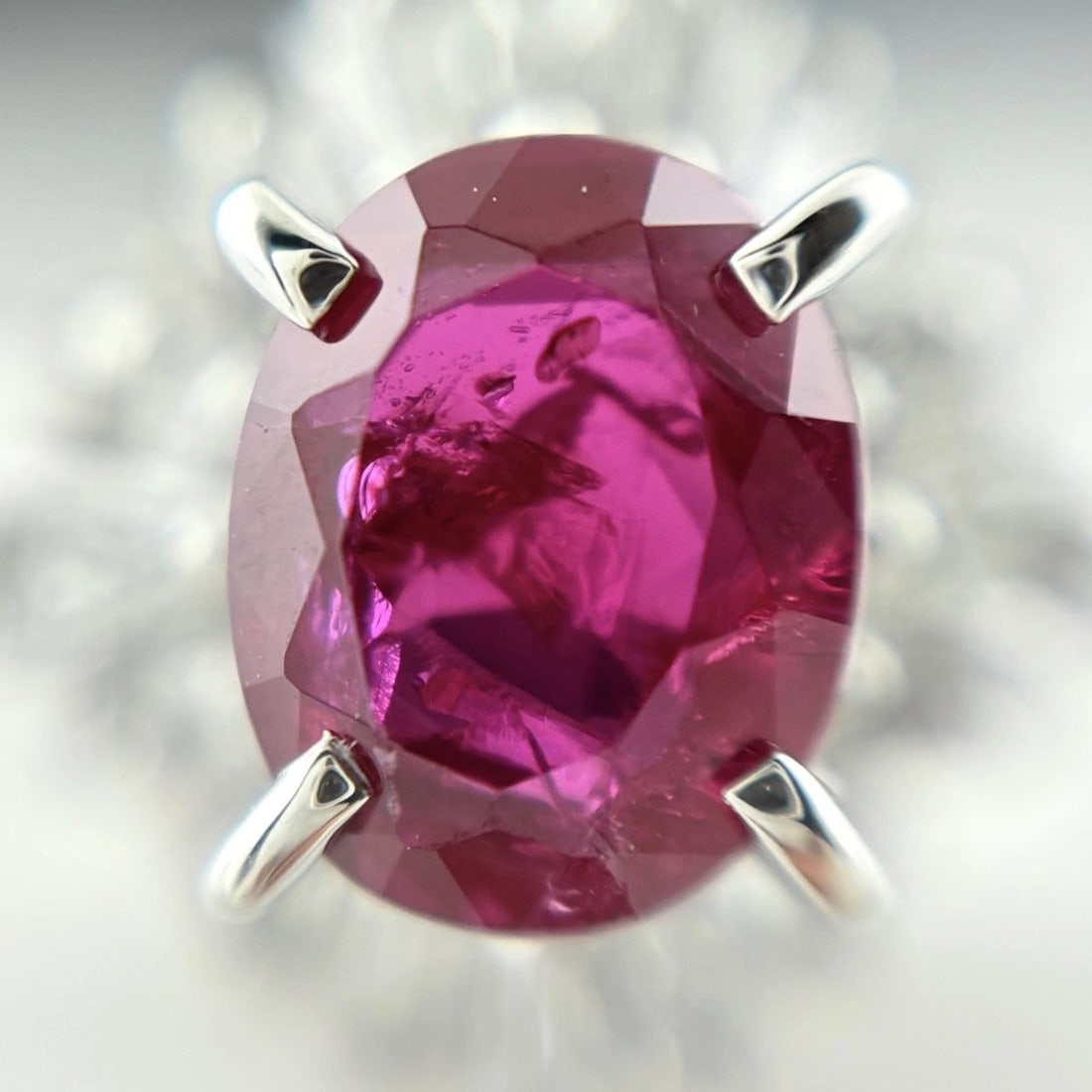 RUBY DESIGN RING PLATINUM - 2
