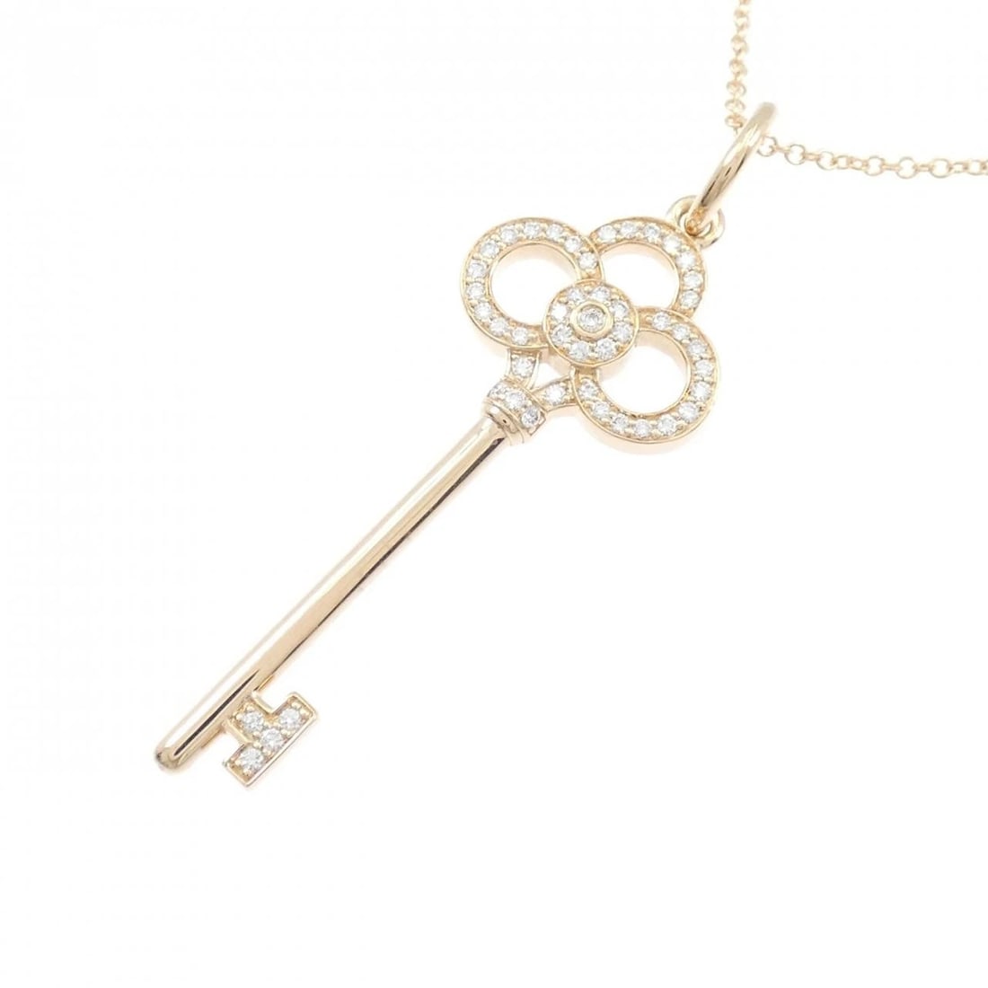 TIFFANY&CO. CROWN KEY NECKLACE - 3