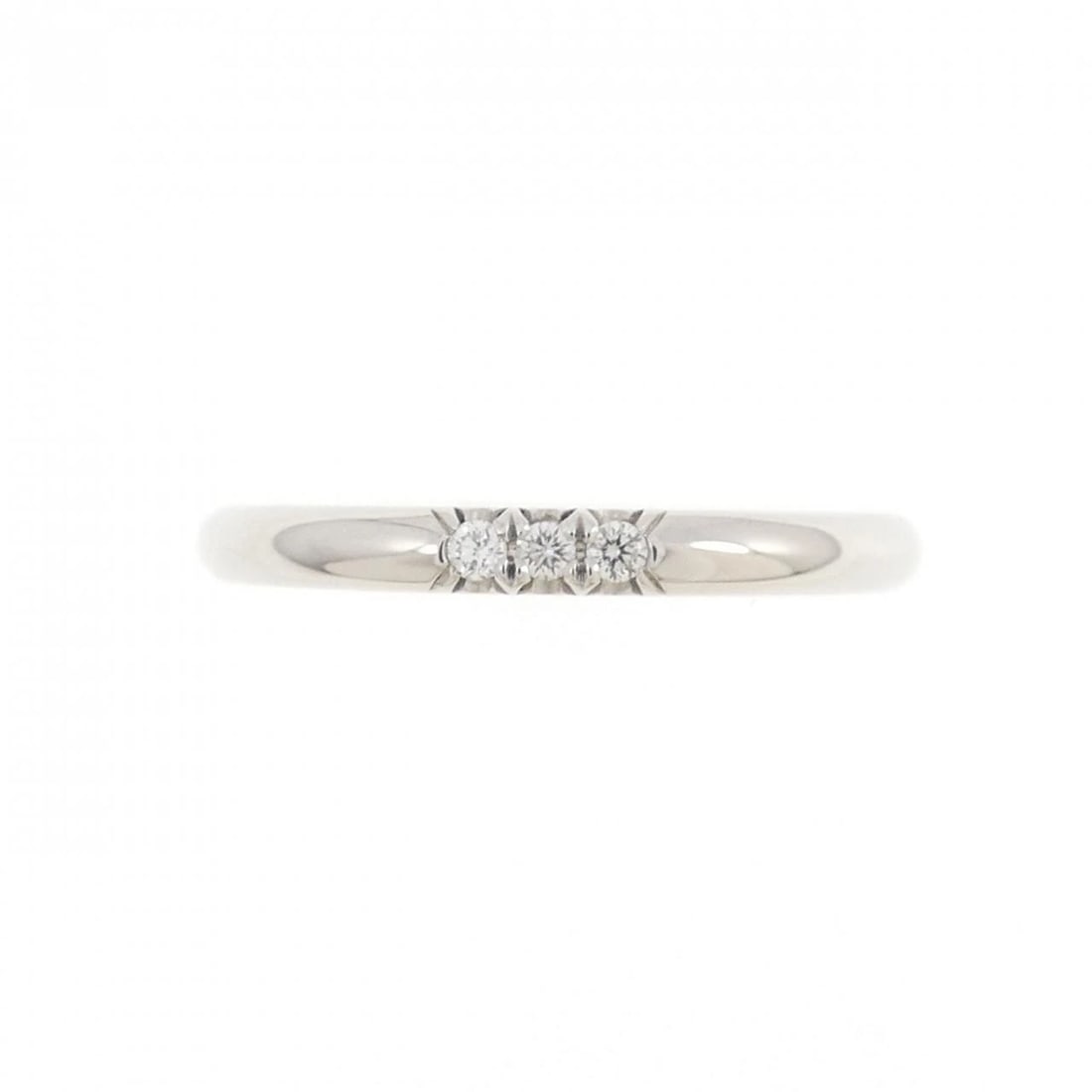 TIFFANY & CO. BAND RING: TIFFANY & Co. Band Ring Brand: TIFFANY&Co. Type/Style: TIFFANY & Co. Ring Material: Platinum950, Main Stone natural Color: Silver Size: US 4 Accessories: None Accessories Notice: When purchasing