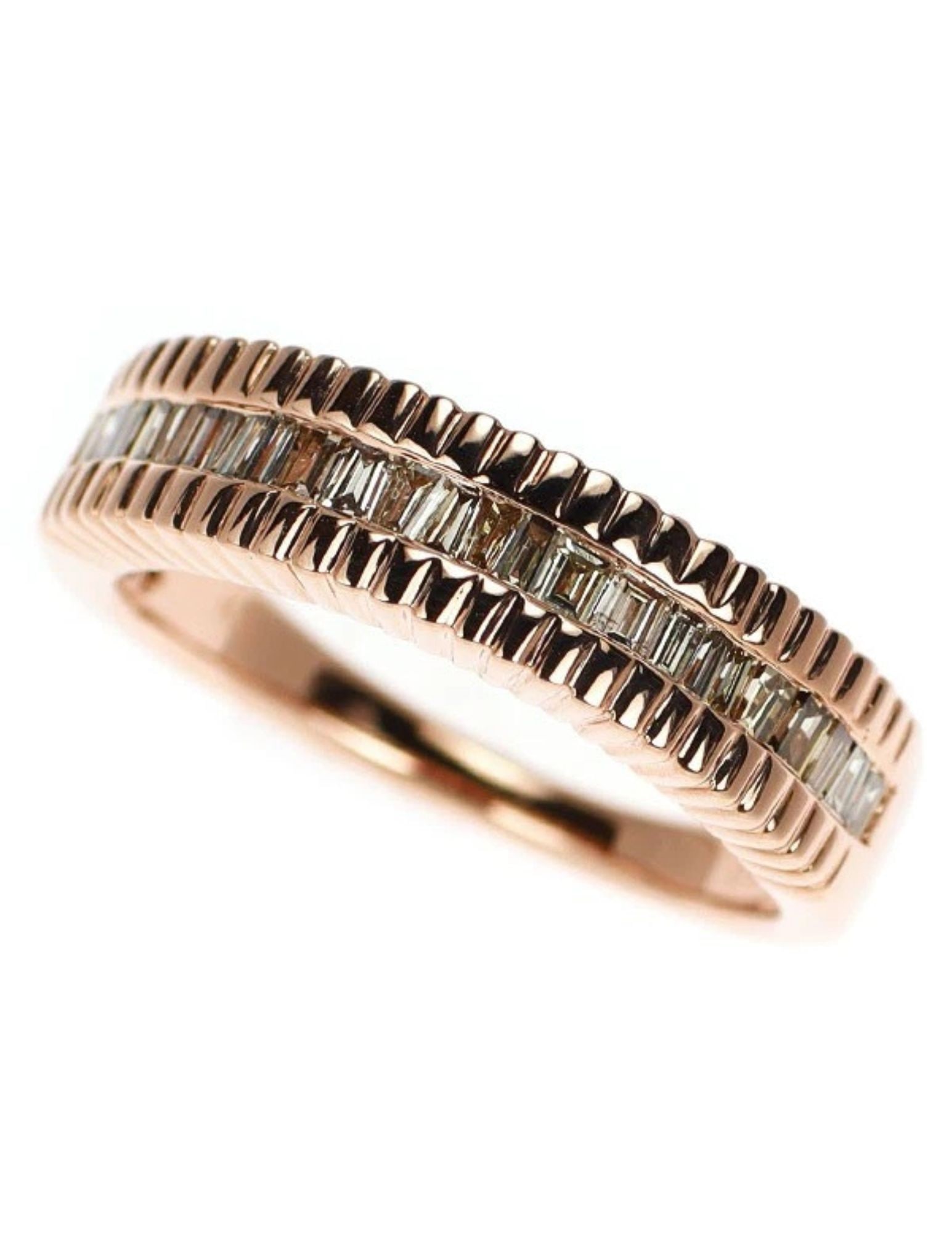 K18PG DIAMOND RING - 2